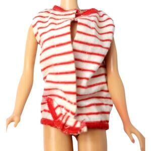 1987 Vintage My First Fashions Barbie Doll Top #4581